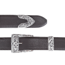 Taylor 1543 Sterling Buckle Set with Scroll Overlays