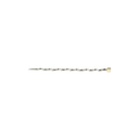 Toothpick 1900 Sterling Silver with Gold Bezel