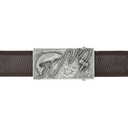 Wheeler 1801 Sterling Silver Fly Fishing Trophy Buckle