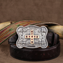 Webb 1854 Gold Cross with Garnets