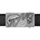 Wheeler 1801 Sterling Silver Fly Fishing Trophy Buckle