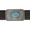 Zapata 1401 Turquoise Trophy Buckle