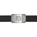 Zavala 1407 Sterling & Ruby Zavala Flag Trophy Buckle