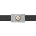 Zavala 1600 Sterling With Gold Star Trophy Buckle
