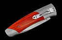 A-Series A200-7 Titanium pocket knife with stainless blade and cocobolo wood