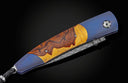 B10 Lancet 'Desert Blues' Titanium Pocketknife with Desert Ironwood Limited Edition