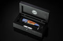 B10 Lancet 'Desert Blues' Titanium Pocketknife with Desert Ironwood Limited Edition