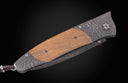 B30 Gentac 'Dark Pappy' Pocketknife featuring barrel wood from Pappy Van Winkle Bourbon Limited Edition