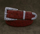 Cochran 1801 Sterling Buckle Set with Sterling Engraved Overlays