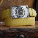 Bowie 1400 Lucky Bucking Bronc Rectangle Trophy Buckle