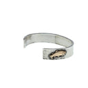 Bracelet 1421 Hammered Shotgun & Fishing Rod Bracelet