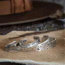 Bracelet 1431 Sterling Silver Hammered Star