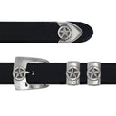 Clay 1906 Sterling Silver Star buckle Set