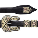Dawson 1812 Sterling & Gold Buckle Set