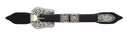 Dawson 1825 Sterling & Gold Filigreed Ranger Buckle Set