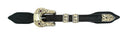 Duval 1803 Sterling Silver & Gold Buckle Set