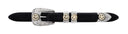 Fort Bend 1803 Yellow Gold Star Buckle Set 1" Buckle- Clint Orms