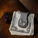 San Jacinto 1700 Sterling Silver Wheatgrass Quail Money Clip