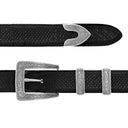 Cochran 1803 Sterling Gun Engraved Buckle Set