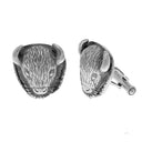Cufflinks 1907 Sterling Buffalo Head