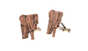 Cufflinks 2030 Rose Gold Elephants