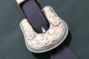 Dawson 1812 Sterling Buckle Set with Yellow and Rose Gold Overlays
